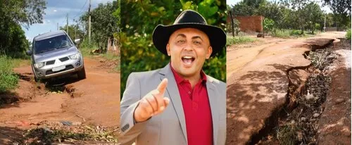 Vereador Dian Carlos solicita melhorias urgentes nas estradas da Vila Agrotins