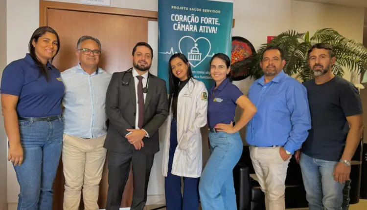 Projeto “Coração Forte, Câmara Ativa” promove cuidado e prevenção à saúde dos servidores da Câmara de Palmas