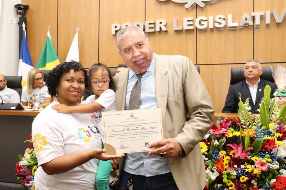 Vereador Jucelino Rodrigues participa de Sessão Solene pelo Dia Nacional de Luta da Pessoa com Deficiência