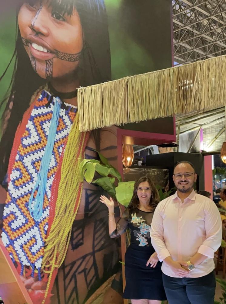 Com apoio ao turismo no Tocantins presidente e superintendente da Fomento marcam presença na ABAV Expo 2023