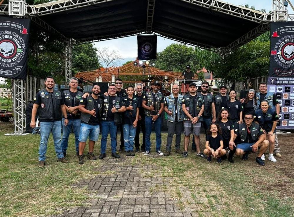 Moto Clube Viver Para Rodar celebra em Palmas o seu 9º aniversário com centenas de motociclistas