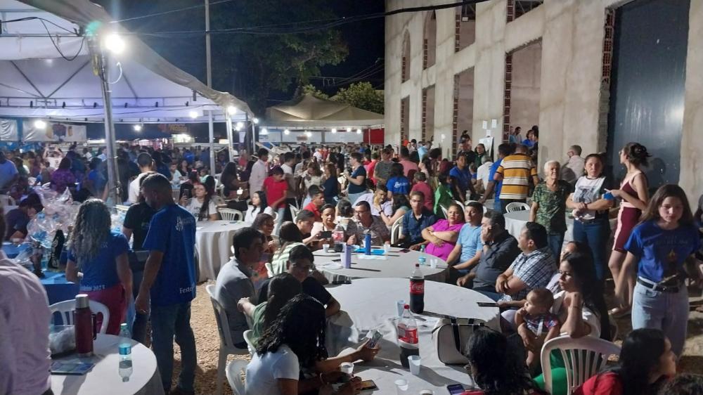 Vereador Mauro Lacera parabeniza organização do Festejo da Paróquia Nossa Senhora Aparecida em Taquaralto