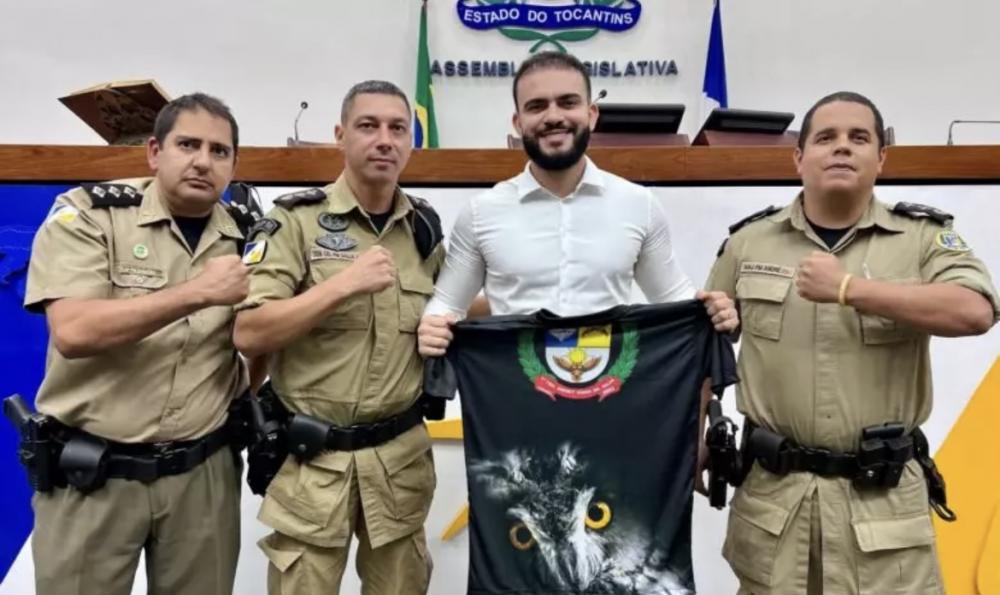 Léo Barbosa destina recurso para aquisição de equipamentos e modernização tecnológica da sala de aula do 6º BPM
