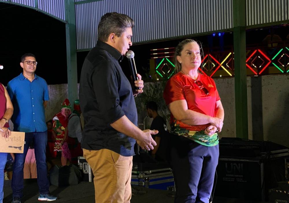 Natal Cidade Encantada chega a Buritirana e conta com a participação do Vereador Major Negreiros