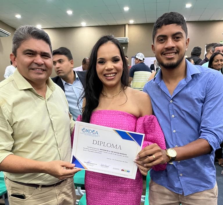 Vereador Major Negreiros participa da posse dos Conselheiros Tutelares 