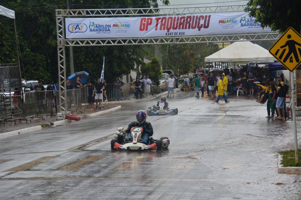 Vereador Marilon Barbosa destaca sucesso do 1º GP de Kart de Rua de Taquaruçu
