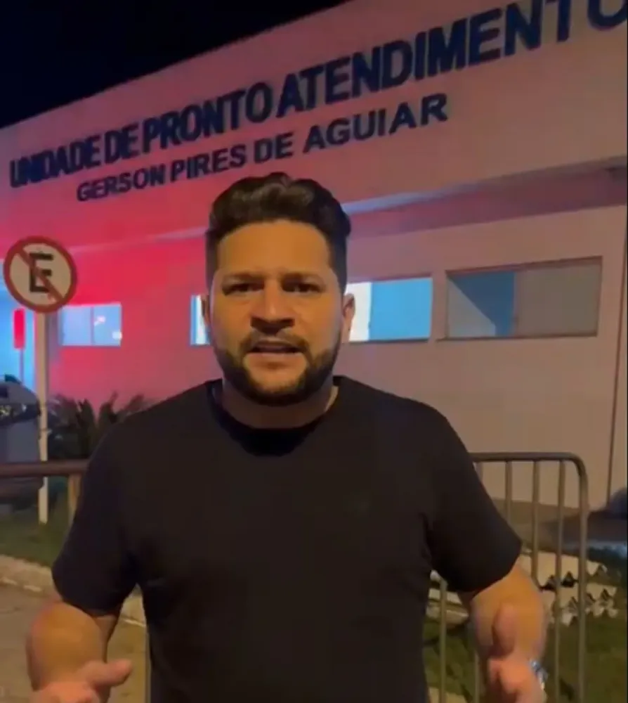 ”É vergonhoso a situação que está aqui”, diz vereador Rubens Uchôa ao visitar UPA da região Sul de Palmas; VEJA VÍDEO