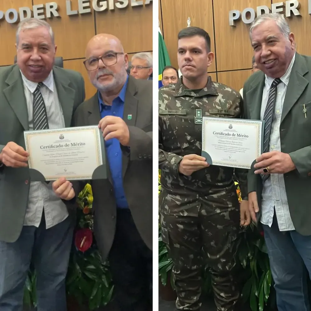 Vereador Jucelino Rodrigues homenageia militares em Sessão Solene pelo ‘Dia do Exército’ em Palmas