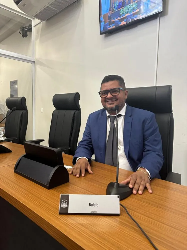 Vereador Balaio se destaca na Câmara Municipal de Palmas com atuação propositiva e compromisso com a população